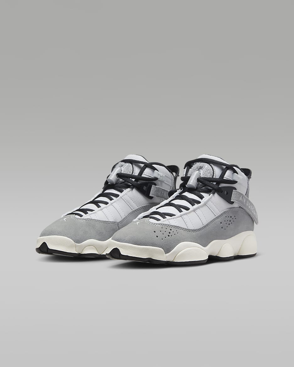 Jordan 6 rings grey kids discount